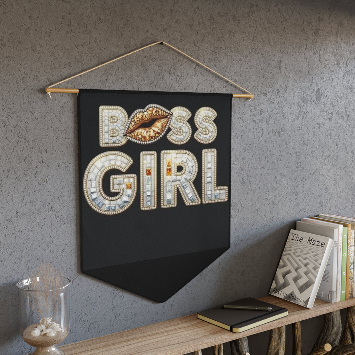 Boss Girl Glam Pennant