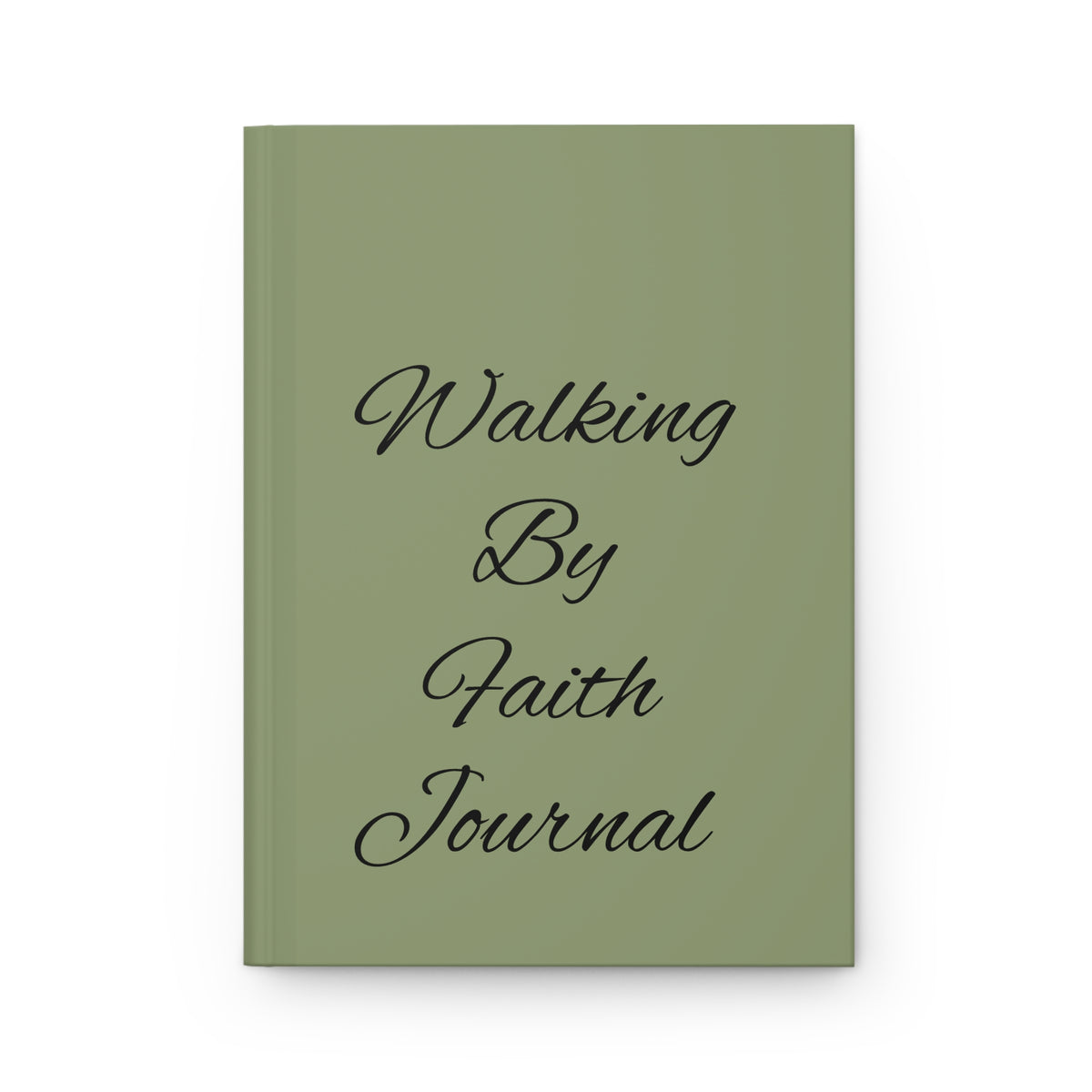 Walking By Faith Hardcover Journal — Daily Devotional Notebook