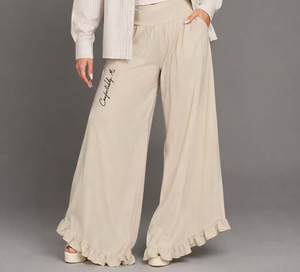 Women’s Ruched Wide Leg Pants