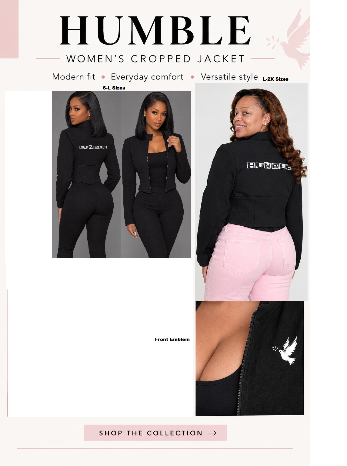 Women's Slim Fit Full-Zip Humble Mi Jacket